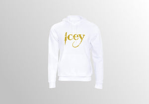 Gold Print Hoodie - Icey Apparel