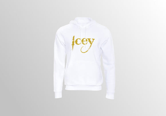 Gold Print Hoodie - Icey Apparel