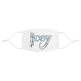 Adjustable Face Mask - White - Icey Apparel